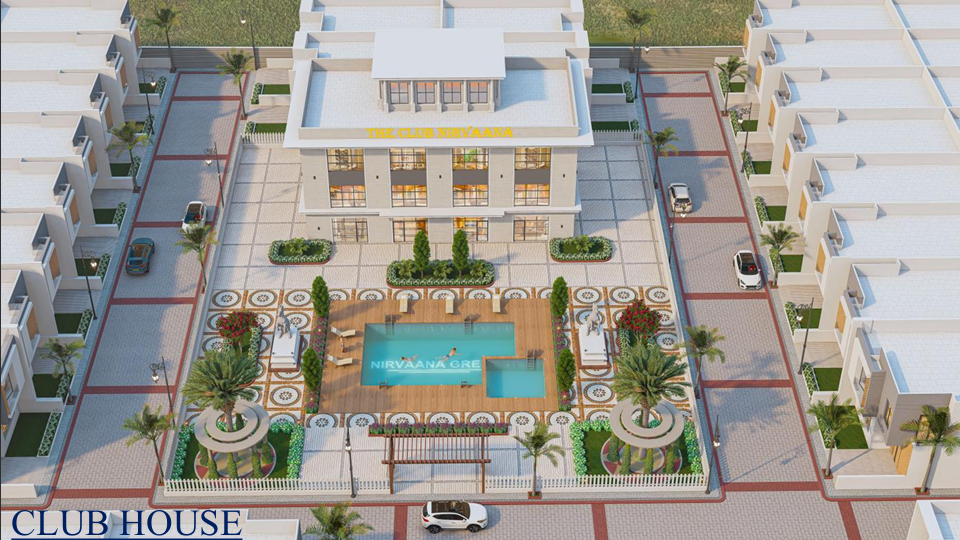 Clubhouse and lifestyle amenities in a premium township in Haridwar